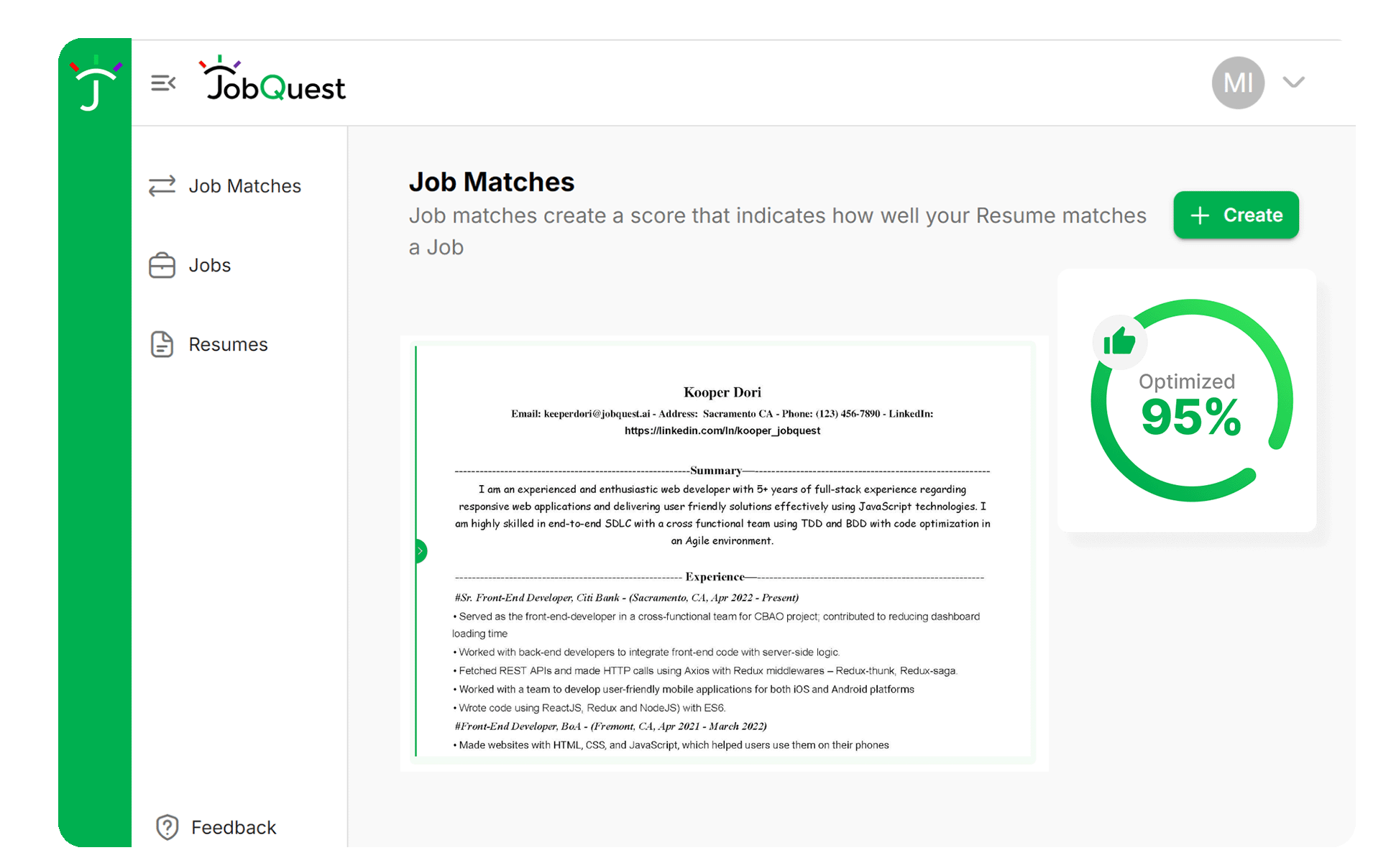 Resume Builder Animated Gif