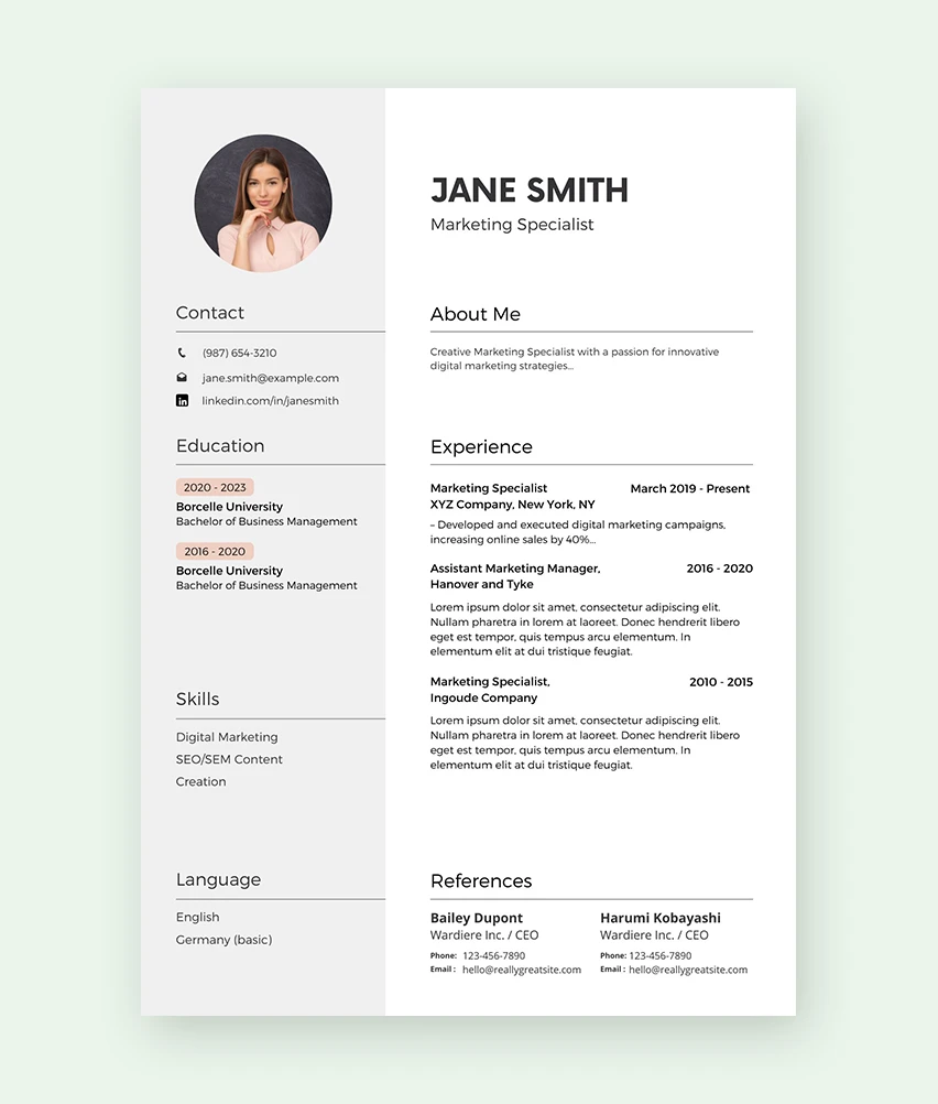 Modern Resume Copy